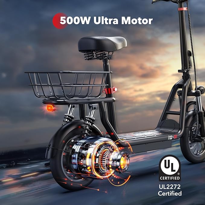 Iscooter EB12 Elektromos Roller 23