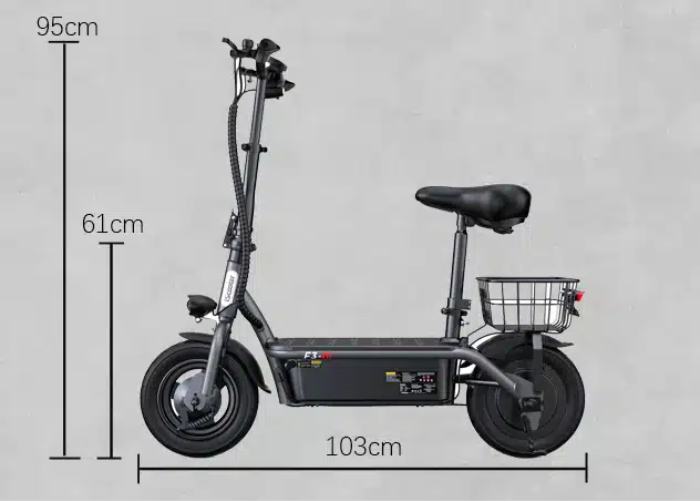 Iscooter F3 Elektromos Roller 1